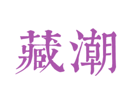 藏潮 商标图样