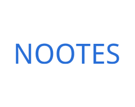 NOOTES 商标图样