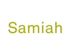 SAMIAH 商标图样