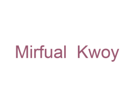 MIRFUAL KWOY 商标图样