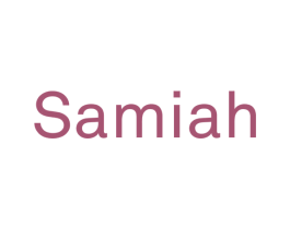 SAMIAH 商标图样