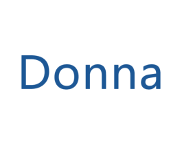DONNA 商标图样