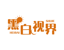 黑白视界 商标图样