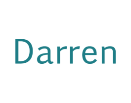 DARREN 商标图样
