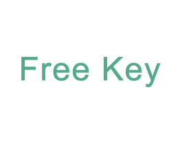 FREE KEY 商标图样