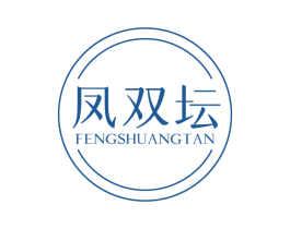 凤双坛 商标图样