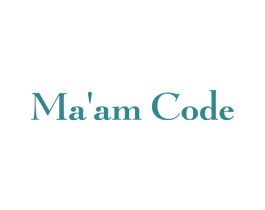 MA'AM CODE 商标图样