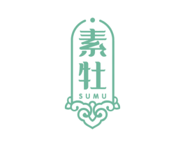 素牡 商标图样