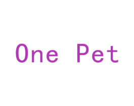 ONE PET 商标图样