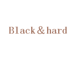 BLACK＆HARD 商标图样