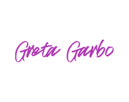 GRETA GARBO 商标图样