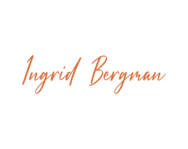 INGRID BERGMAN 商标图样
