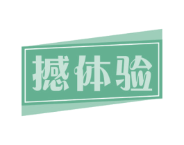 撼体验 商标图样