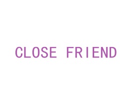 CLOSE FRIEND 商标图样
