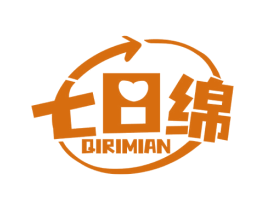 七日绵 商标图样
