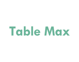TABLE MAX 商标图样