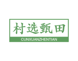 村选甄田 商标图样