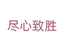 尽心致胜 商标图样