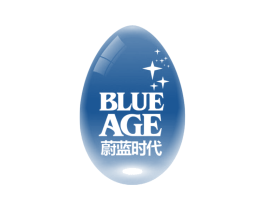 蔚蓝时代 BLUE AGE 商标图样