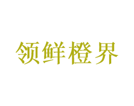 领鲜橙界 商标图样