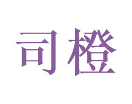 司橙 商标图样