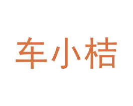 车小桔 商标图样