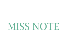 MISS NOTE 商标图样