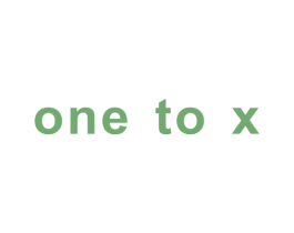 ONE TO X 商标图样