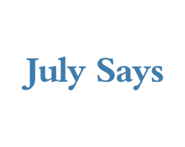 JULY SAYS 商标图样