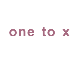 ONE TO X 商标图样
