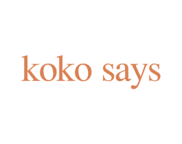 KOKO SAYS 商标图样