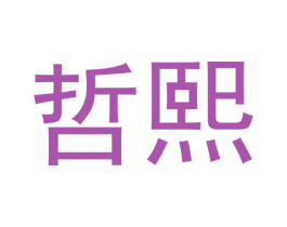 哲熙 商标图样