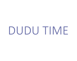 DUDU TIME 商标图样