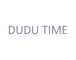 DUDU TIME 商标图样