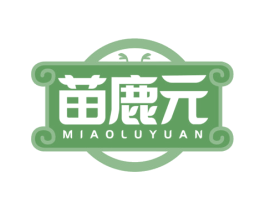 苗鹿元 商标图样