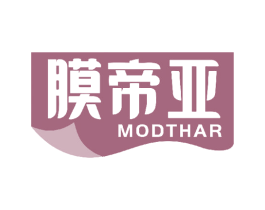 膜帝亚 MODTHAR 商标图样