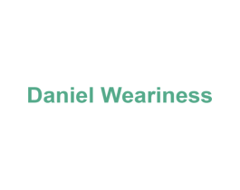 DANIEL WEARINESS 商标图样