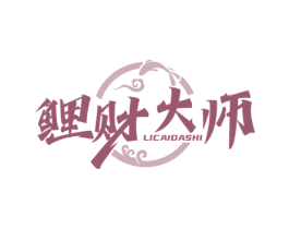 鲤财大师 商标图样