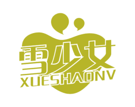 雪少女 商标图样