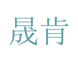 晟肯 商标图样
