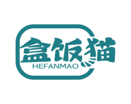 盒饭猫 商标图样