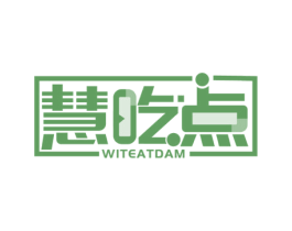 慧吃点 WITEATDAM 商标图样