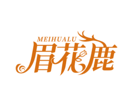 眉花鹿 商标图样