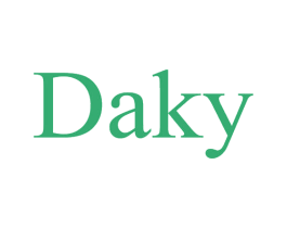 DAKY 商标图样