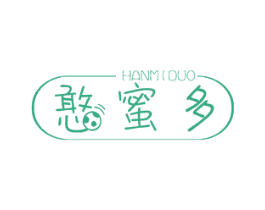 憨蜜多 商标图样