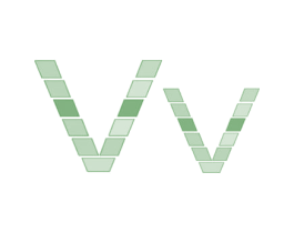 VV 商标图样