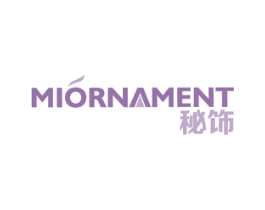 秘饰 MIORNAMENT 商标图样