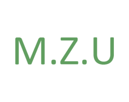 M.Z.U 商标图样