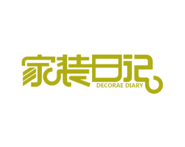 家装日记 DECORAE DIARY 商标图样