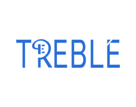 TREBLE 商标图样